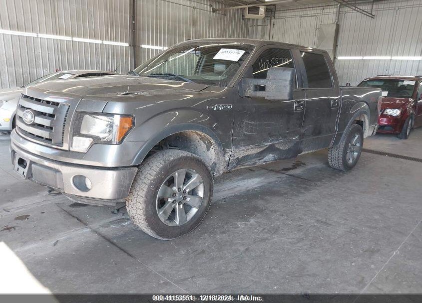2012 FORD F-150 FX4 VIN: 1FTFW1EF9CFA10538