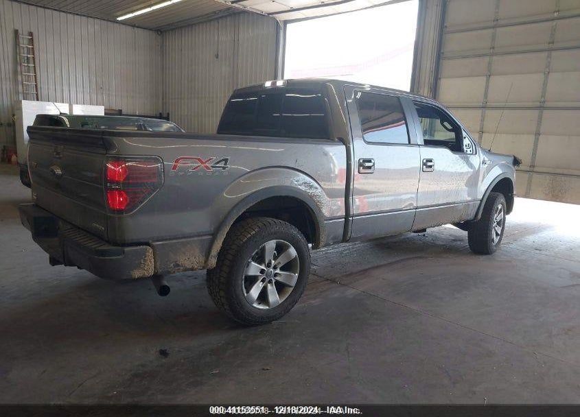2012 FORD F-150 FX4 VIN: 1FTFW1EF9CFA10538