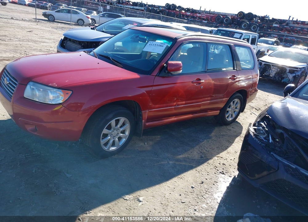 2007 SUBARU FORESTER 2.5X VIN: JF1SG65687H724573