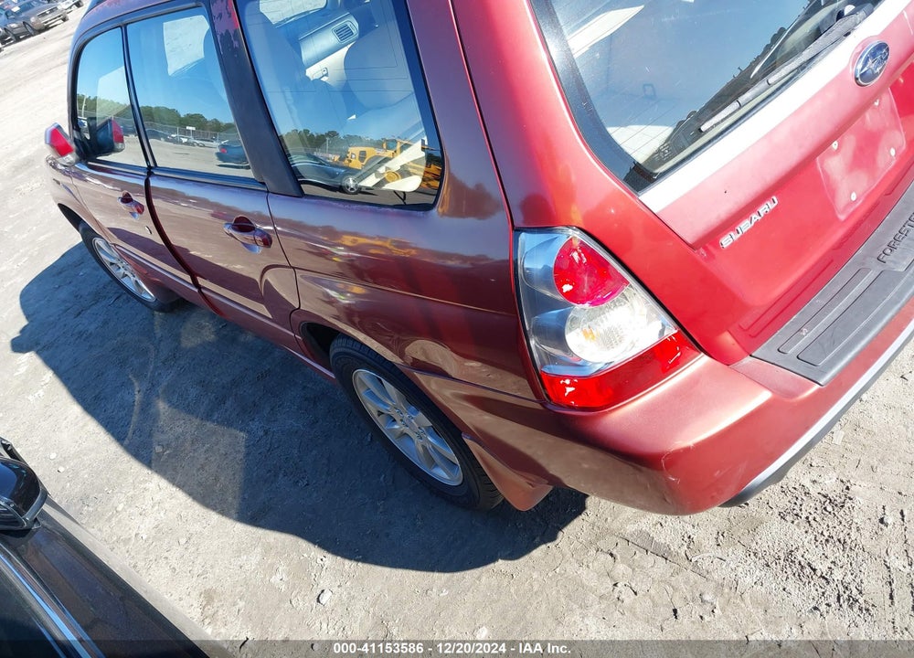 2007 SUBARU FORESTER 2.5X VIN: JF1SG65687H724573