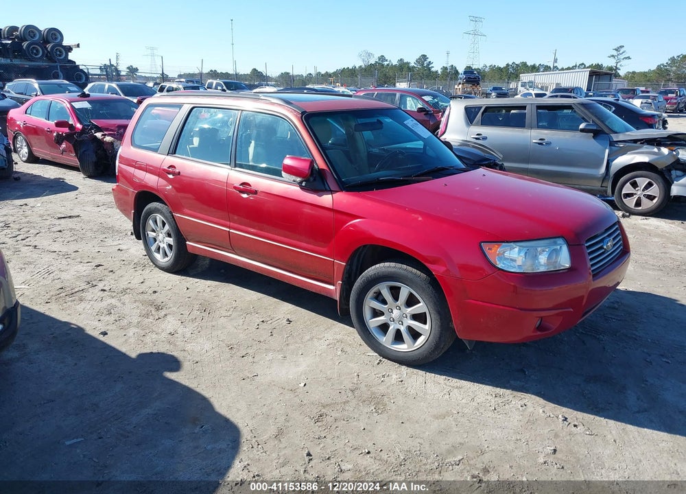 2007 SUBARU FORESTER 2.5X VIN: JF1SG65687H724573