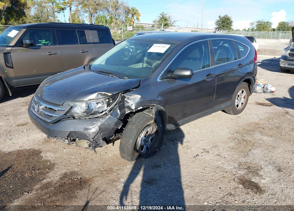 2013 HONDA CR-V LX VIN: 5J6RM3H34DL009262