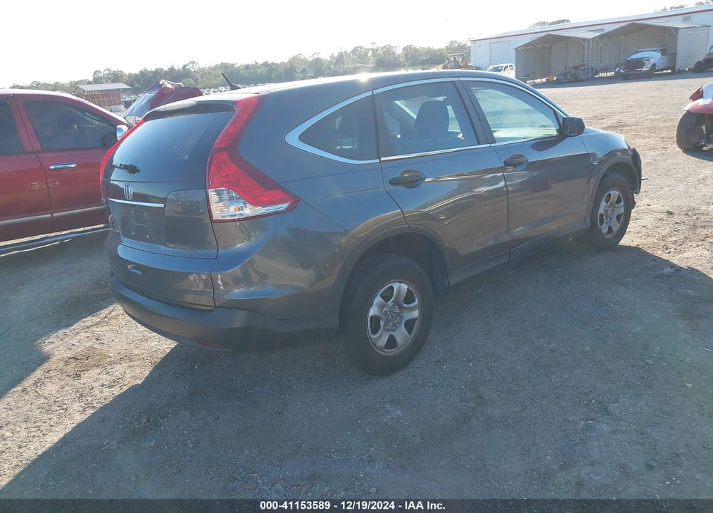 2013 HONDA CR-V LX VIN: 5J6RM3H34DL009262