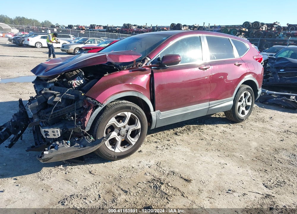 2017 HONDA CR-V EX VIN: 5J6RW2H52HL039940