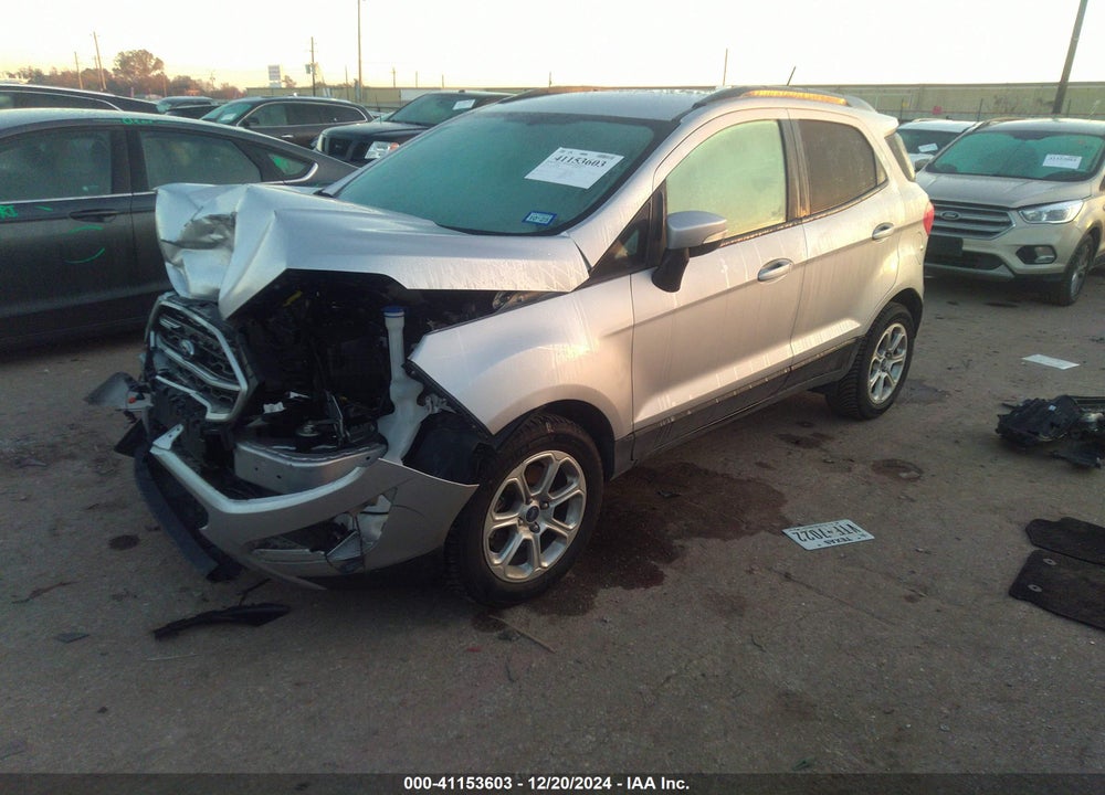 2018 FORD ECOSPORT SE VIN: MAJ3P1TE4JC183480