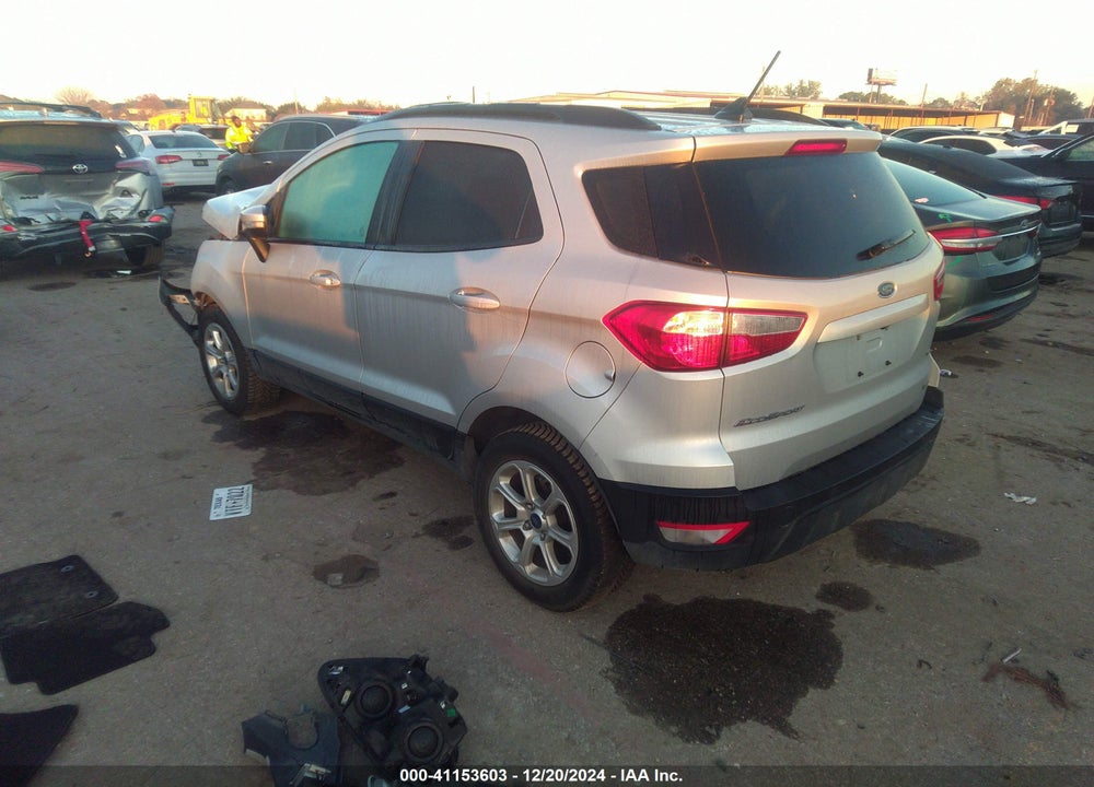 2018 FORD ECOSPORT SE VIN: MAJ3P1TE4JC183480