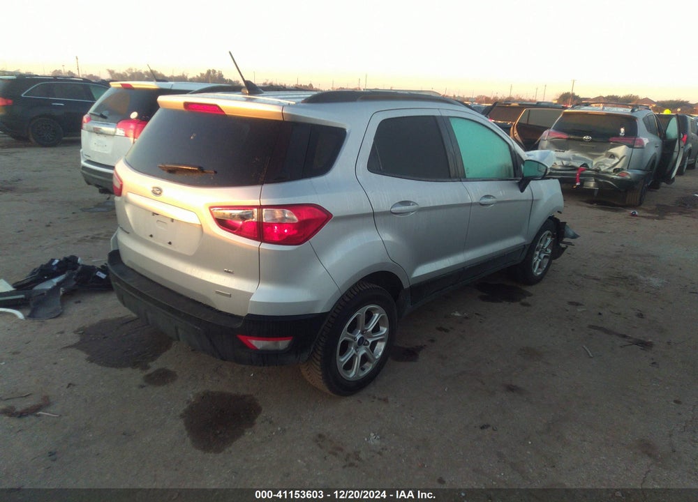 2018 FORD ECOSPORT SE VIN: MAJ3P1TE4JC183480
