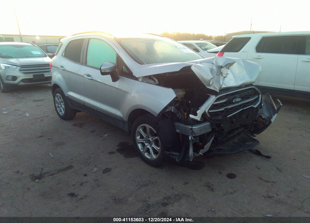 2018 FORD ECOSPORT SE VIN: MAJ3P1TE4JC183480