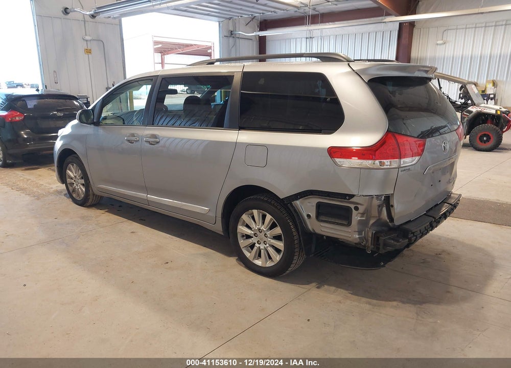 2013 TOYOTA SIENNA LE 7 PASSENGER VIN: 5TDJK3DC5DS049511