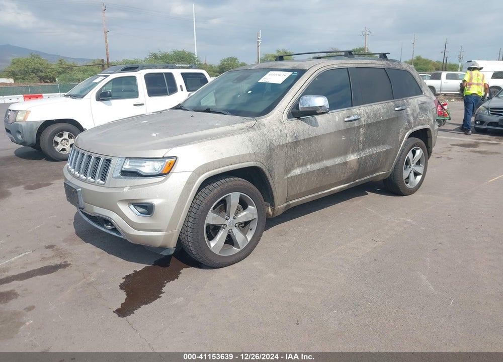 2015 JEEP GRAND CHEROKEE OVERLAND VIN: 1C4RJFCG4FC663692