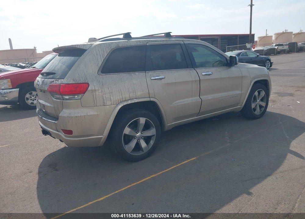2015 JEEP GRAND CHEROKEE OVERLAND VIN: 1C4RJFCG4FC663692