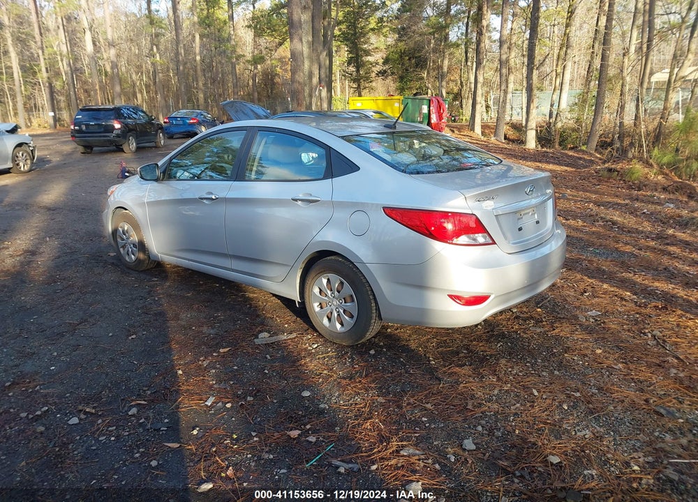 2017 HYUNDAI ACCENT SE VIN: KMHCT4AE5HU187161