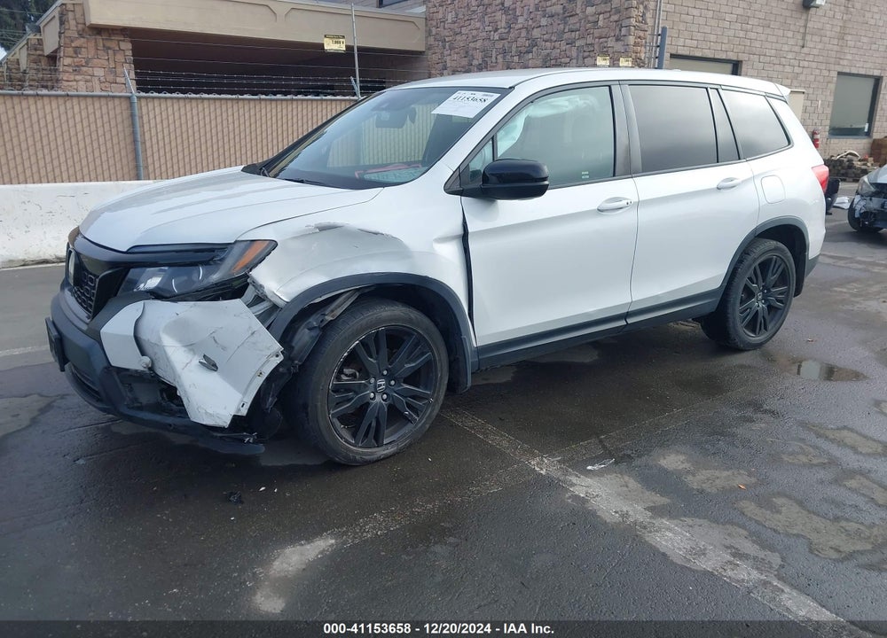 2019 HONDA PASSPORT SPORT VIN: 5FNYF7H23KB009733