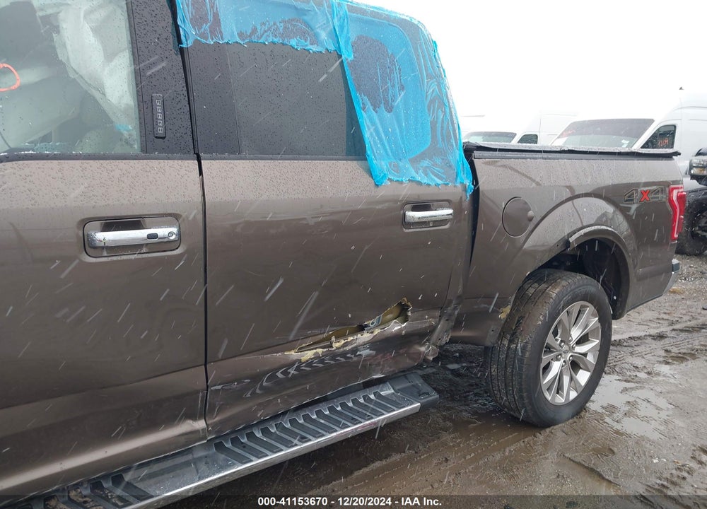 2016 FORD F-150 LARIAT VIN: 1FTEW1EF5GKF88094