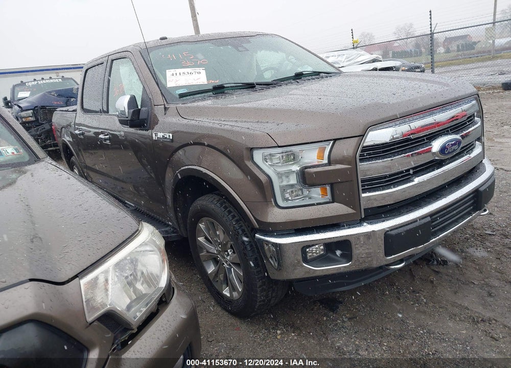 2016 FORD F-150 LARIAT VIN: 1FTEW1EF5GKF88094