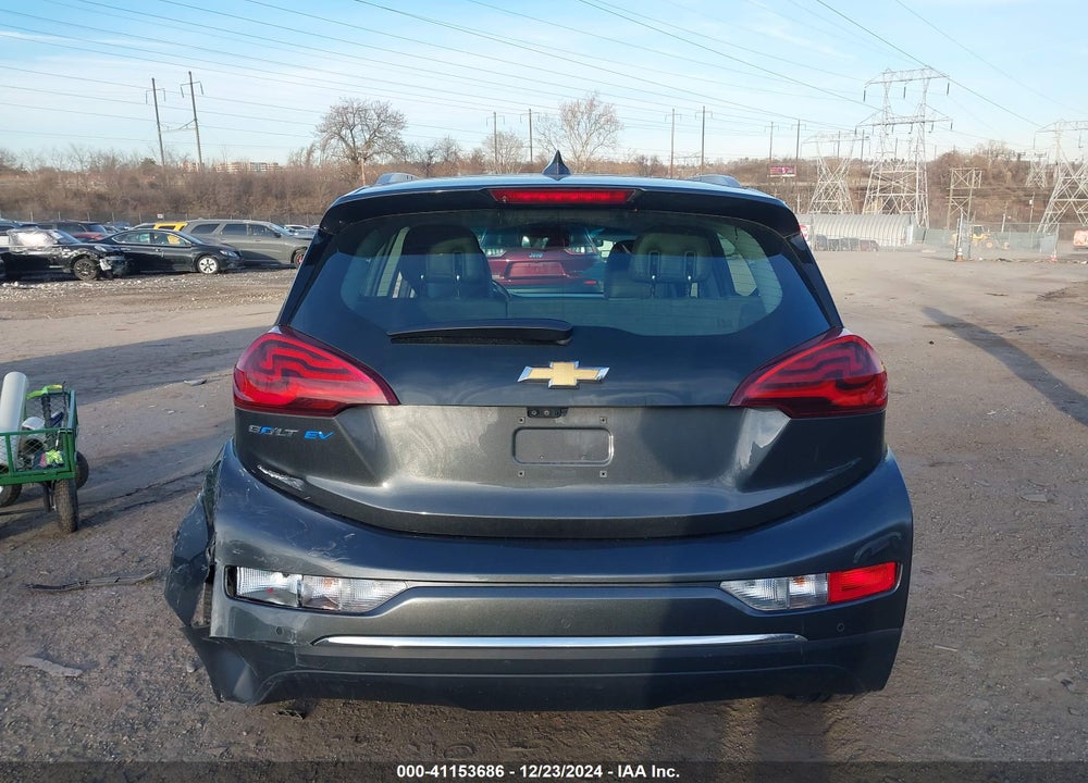 2018 CHEVROLET BOLT EV PREMIER VIN: 1G1FX6S08J4117222