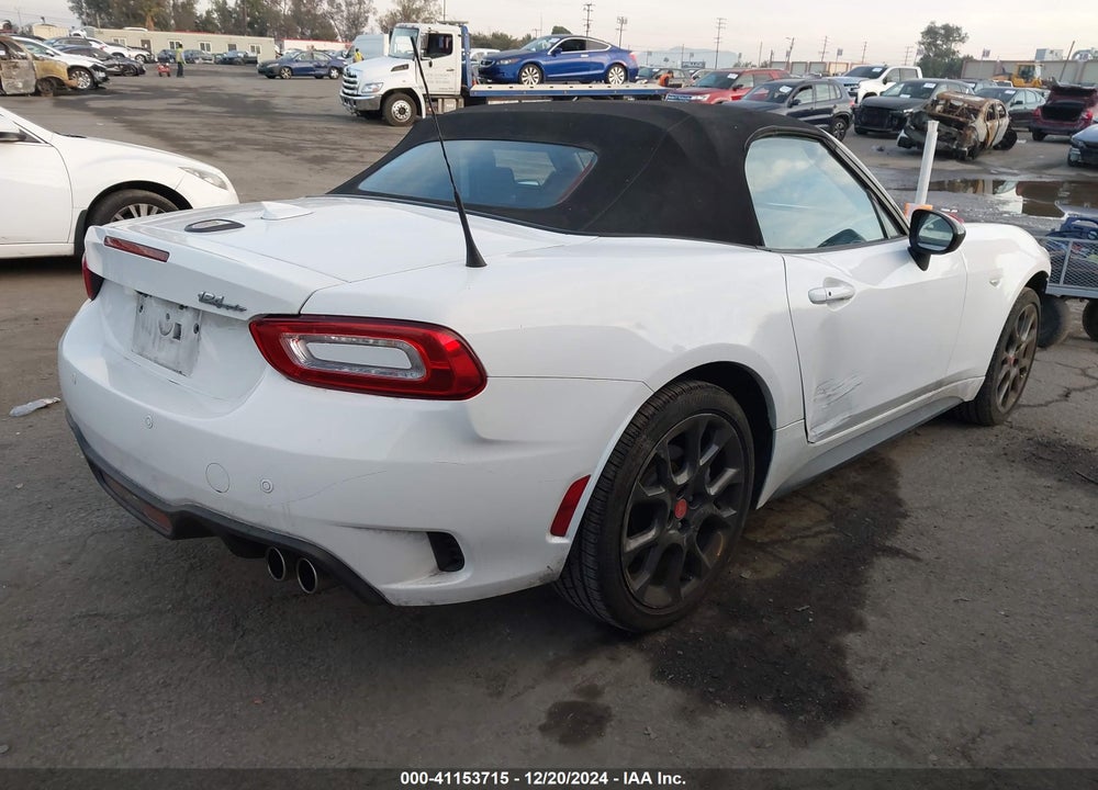 2020 FIAT 124 SPIDER ABARTH VIN: JC1NFAEK6L0145078