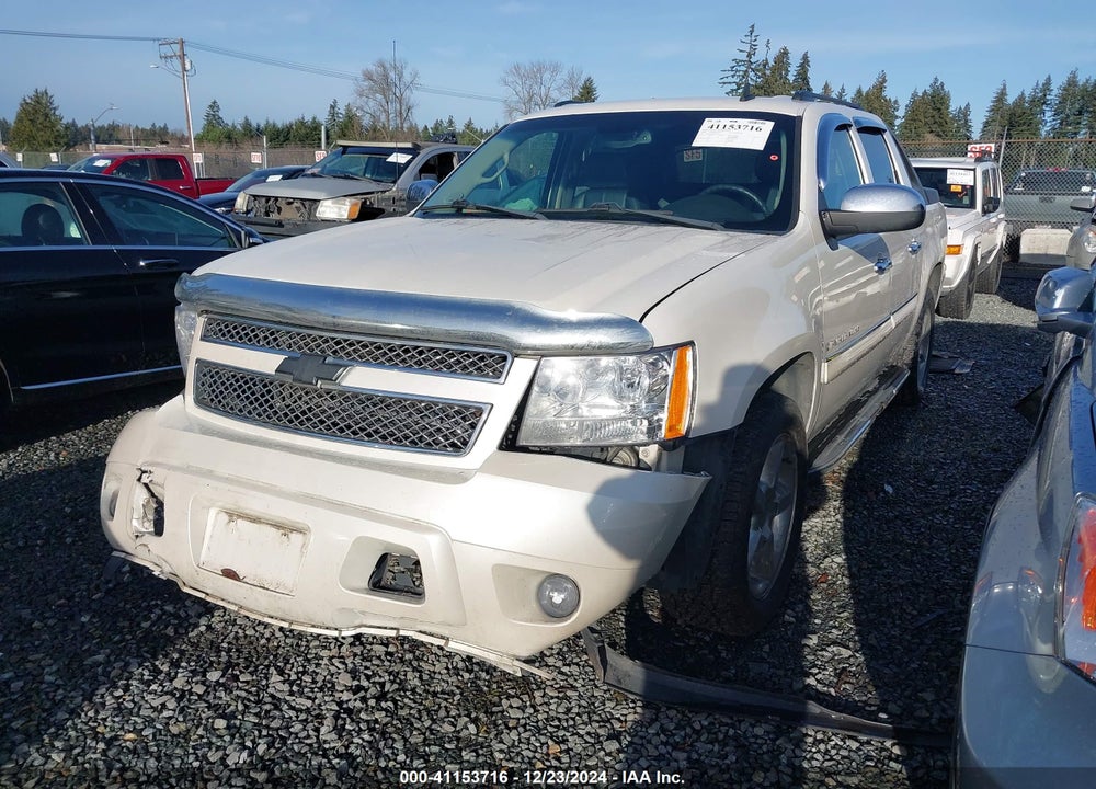 2008 CHEVROLET AVALANCHE 1500 LTZ VIN: 3GNFK12308G260365