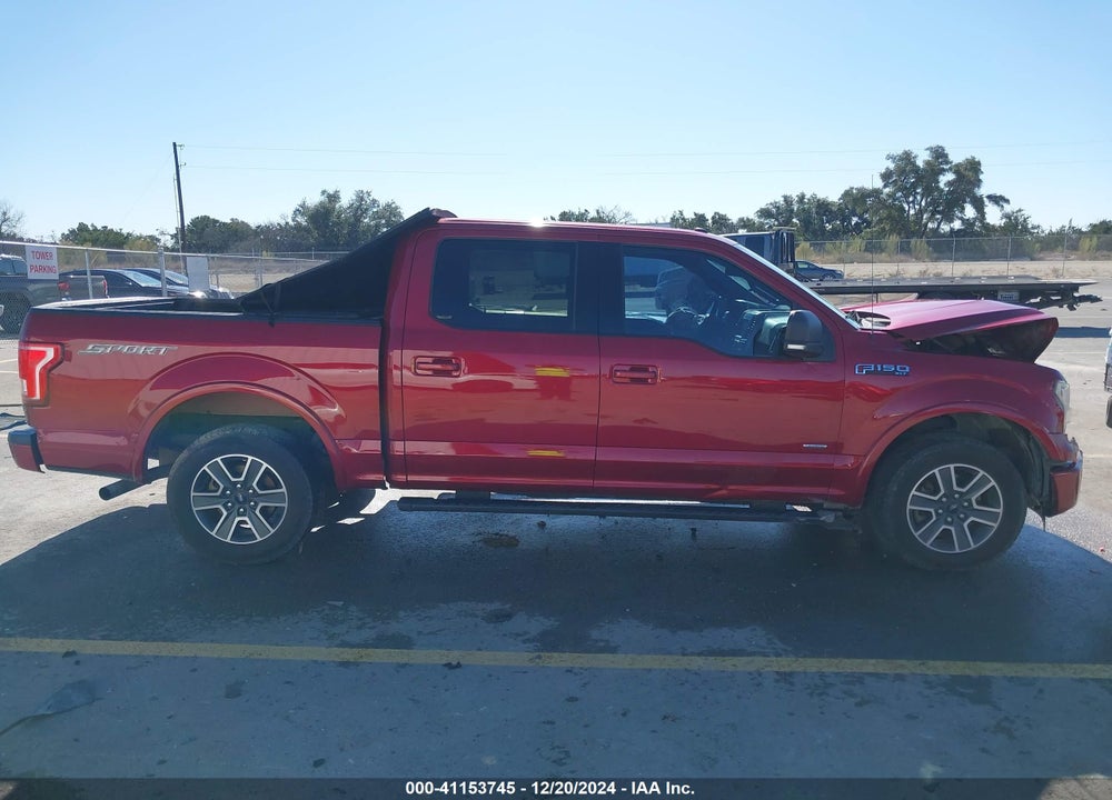 2016 FORD F-150 VIN: 1FTEW1CP1GKE01431