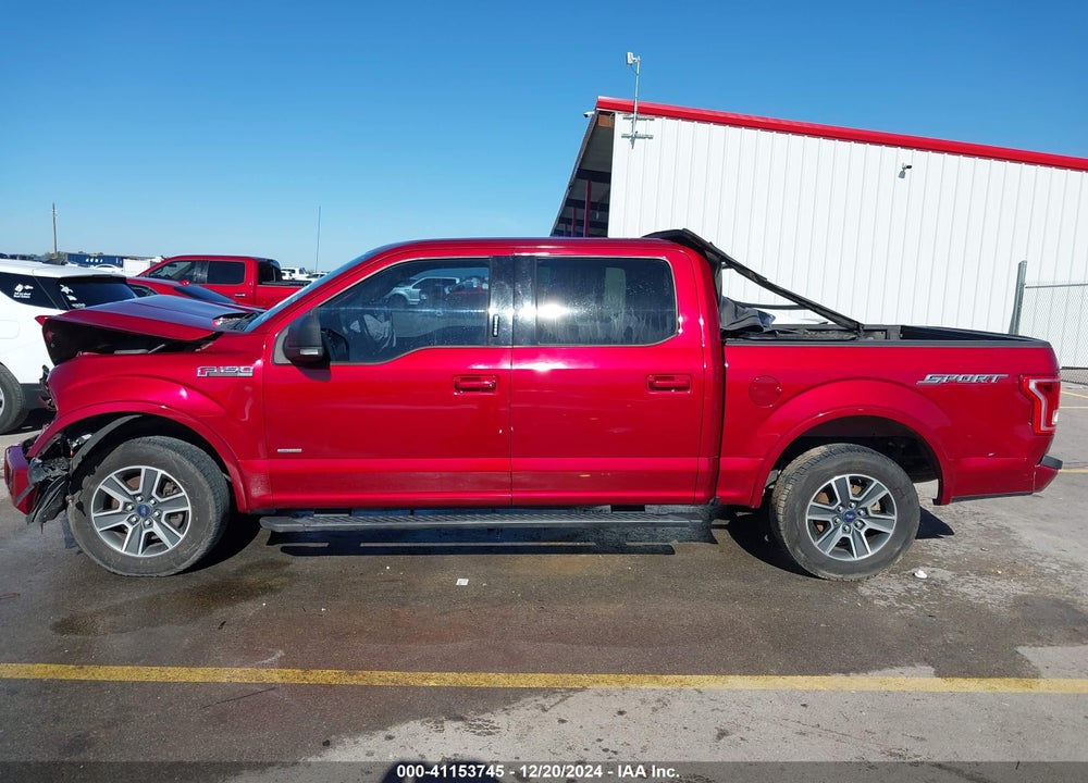 2016 FORD F-150 VIN: 1FTEW1CP1GKE01431