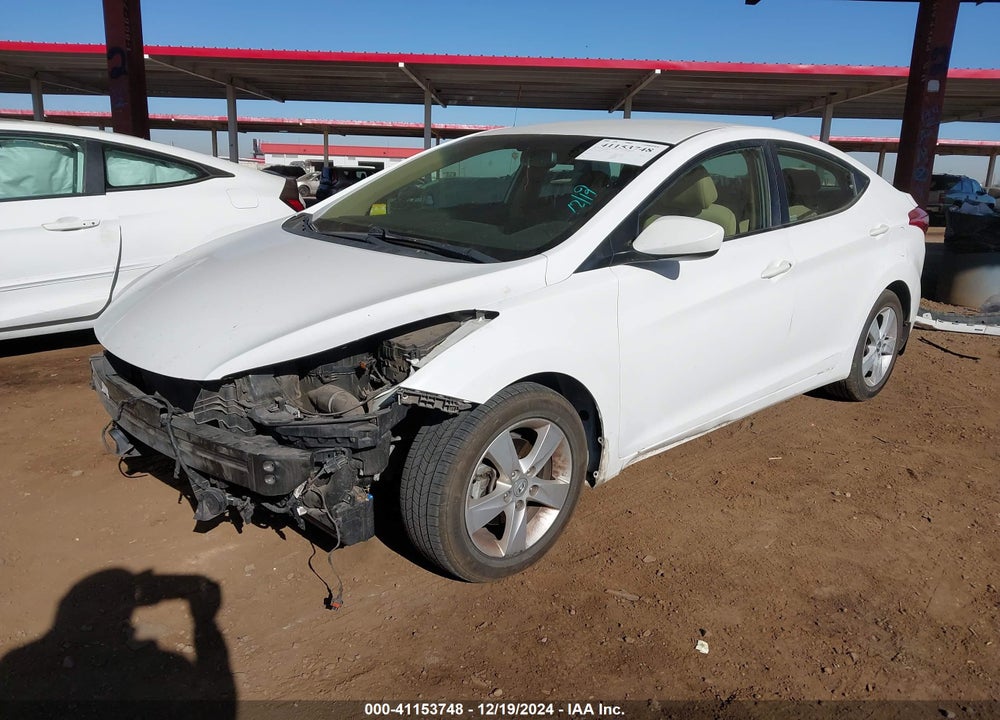 2013 HYUNDAI ELANTRA VIN: 5NPDH4AE4DH267761