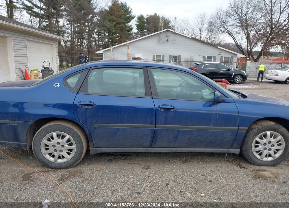 2004 CHEVROLET IMPALA VIN: 2G1WF52E349129370