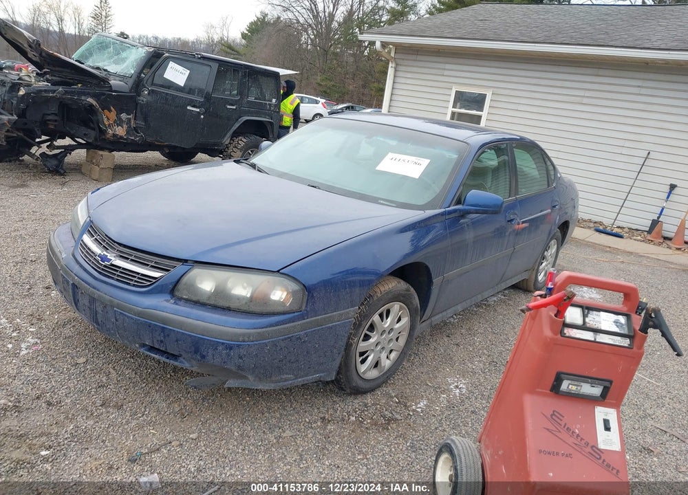 2004 CHEVROLET IMPALA VIN: 2G1WF52E349129370