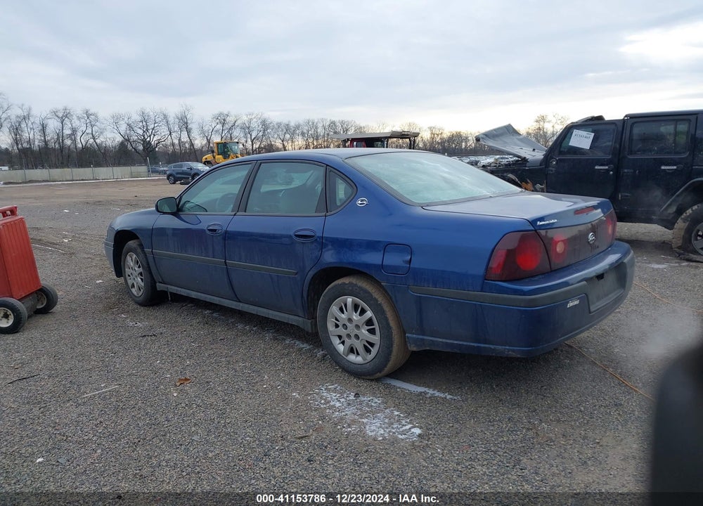 2004 CHEVROLET IMPALA VIN: 2G1WF52E349129370