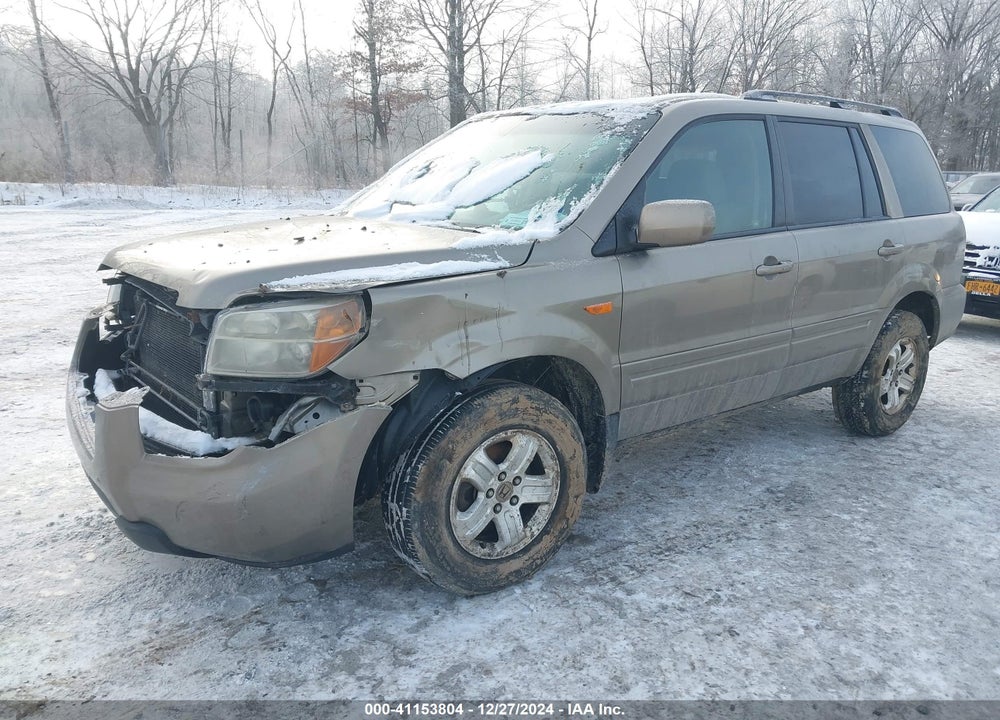 2008 HONDA PILOT VP VIN: 5FNYF18228B046861