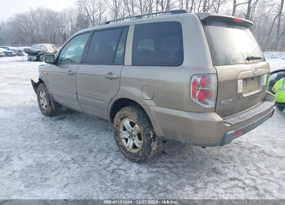 2008 HONDA PILOT VP VIN: 5FNYF18228B046861