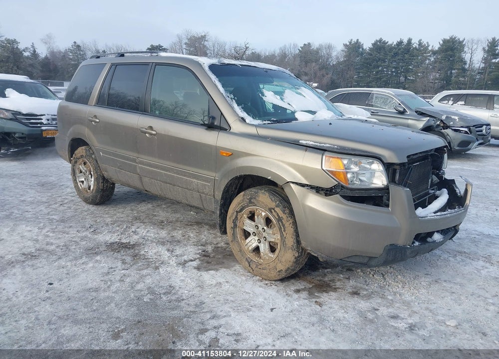 2008 HONDA PILOT VP VIN: 5FNYF18228B046861