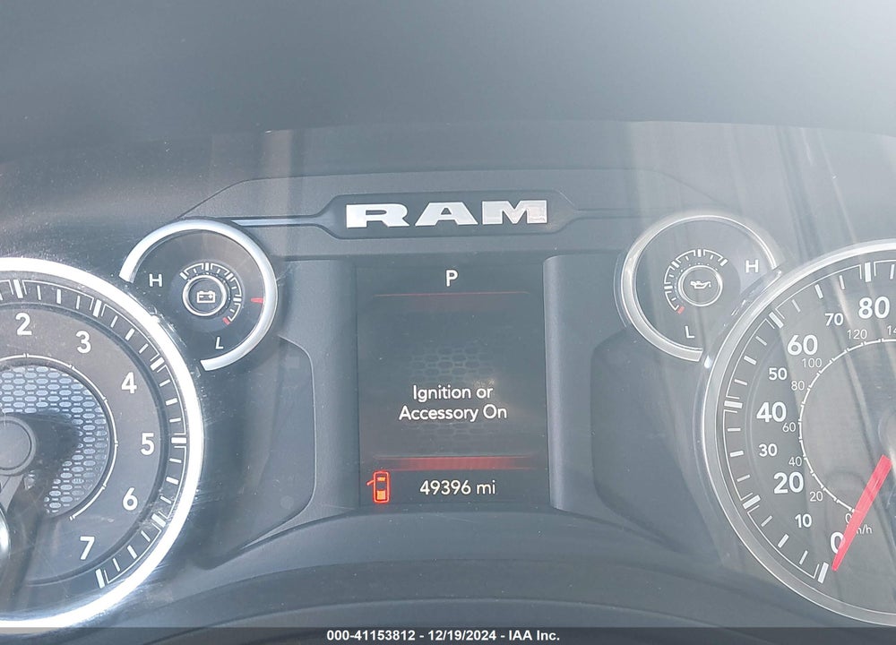 2022 RAM 1500 BIG HORN 4X4 6'4 BOX VIN: 1C6RRFBG4NN293378