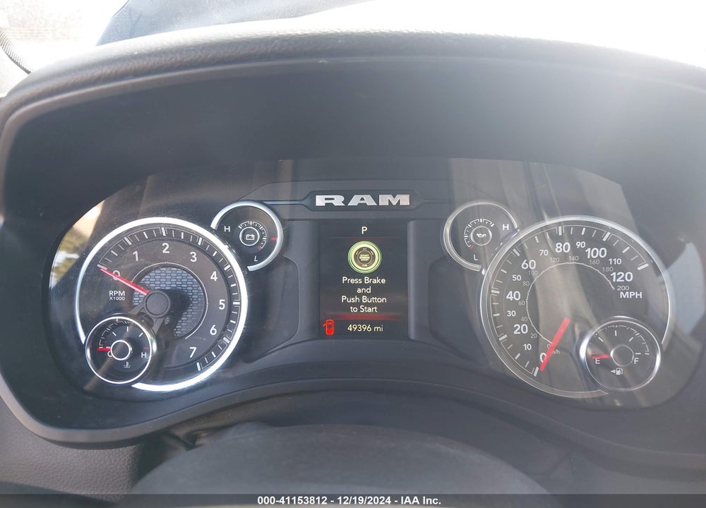 2022 RAM 1500 BIG HORN 4X4 6'4 BOX VIN: 1C6RRFBG4NN293378
