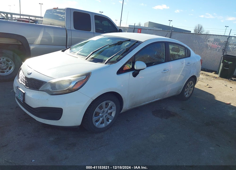 2014 KIA RIO VIN: KNADM4A35E6387684