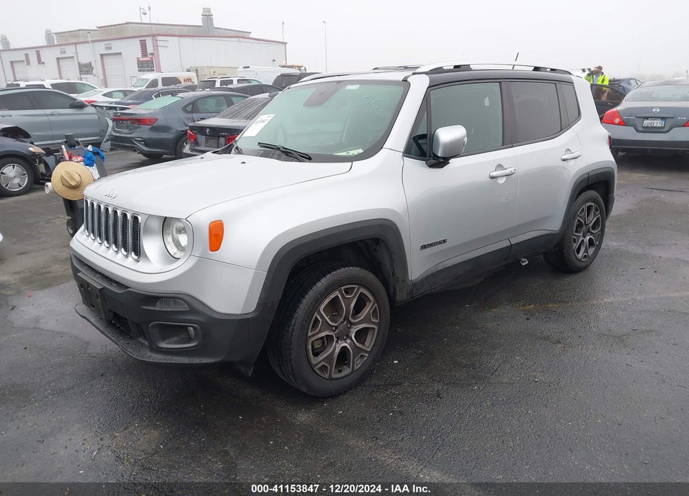 2015 JEEP RENEGADE LIMITED VIN: ZACCJBDT4FPB31736