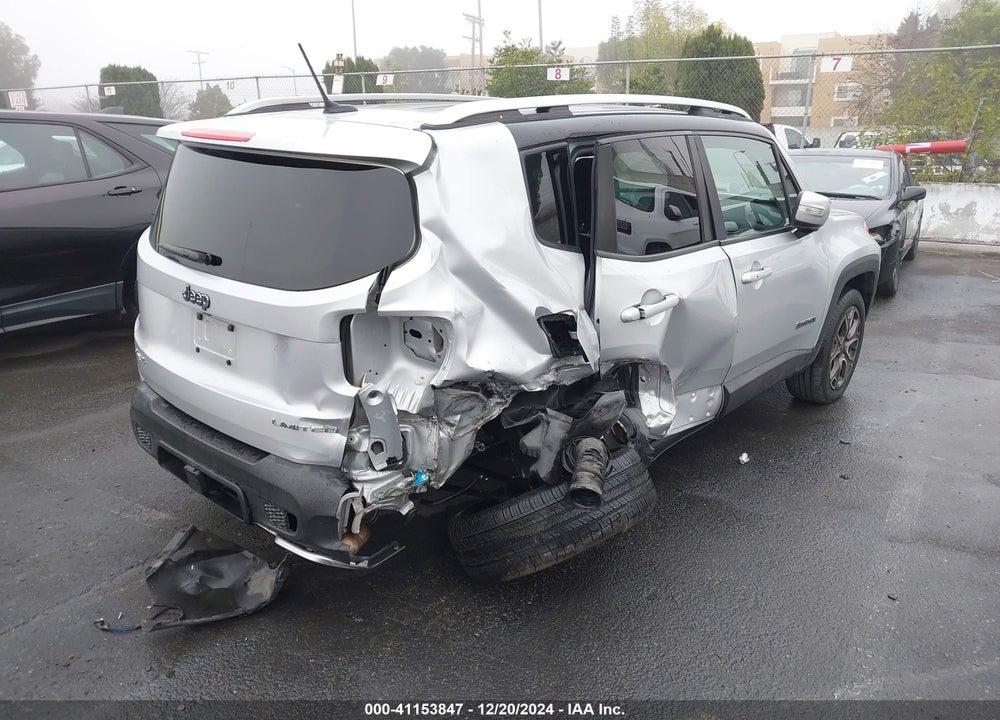 2015 JEEP RENEGADE LIMITED VIN: ZACCJBDT4FPB31736