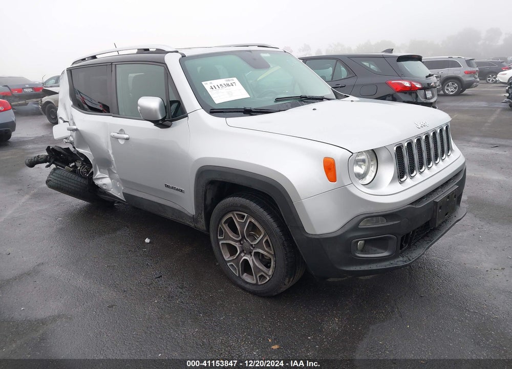 2015 JEEP RENEGADE LIMITED VIN: ZACCJBDT4FPB31736