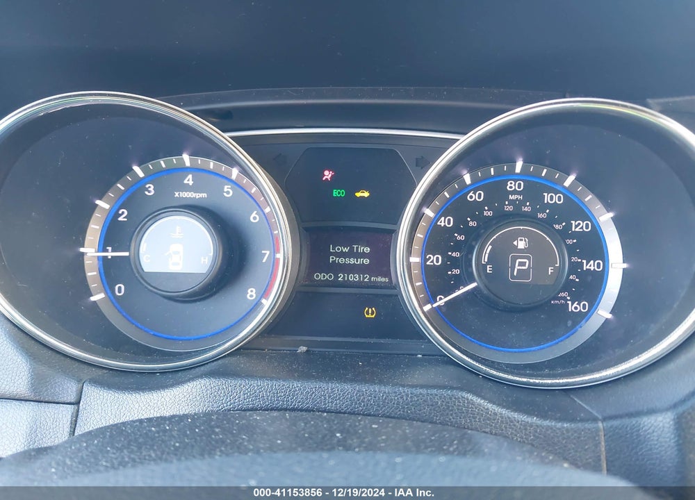 2013 HYUNDAI SONATA SE 2.0T VIN: 5NPEC4AB9DH531193