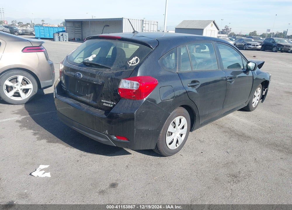 2015 SUBARU IMPREZA 2.0I VIN: JF1GPAA65F8230264