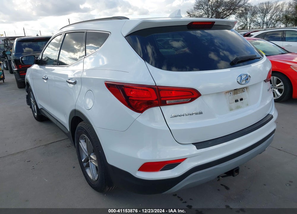 2018 HYUNDAI SANTA FE SPORT 2.4L VIN: 5XYZU3LB0JG547937