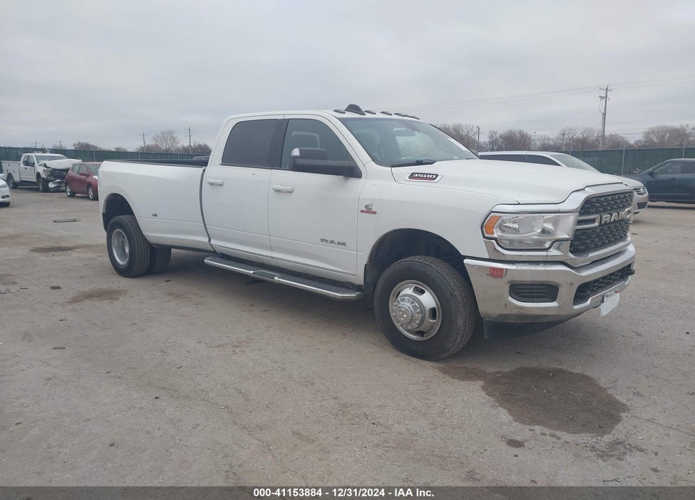 2022 RAM 3500 BIG HORN  4X4 8' BOX VIN: 3C63RRHL2NG291410