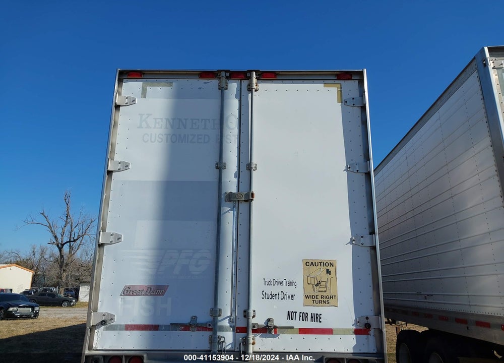 1996 GREAT DANE TRAILERS 721 VIN: 1GRAA9623TB008106