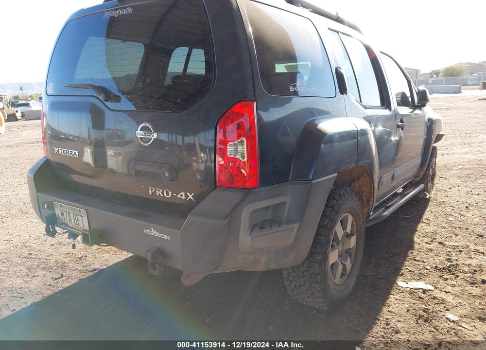 2011 NISSAN XTERRA PRO - 4X VIN: 5N1AN0NW1BC500524