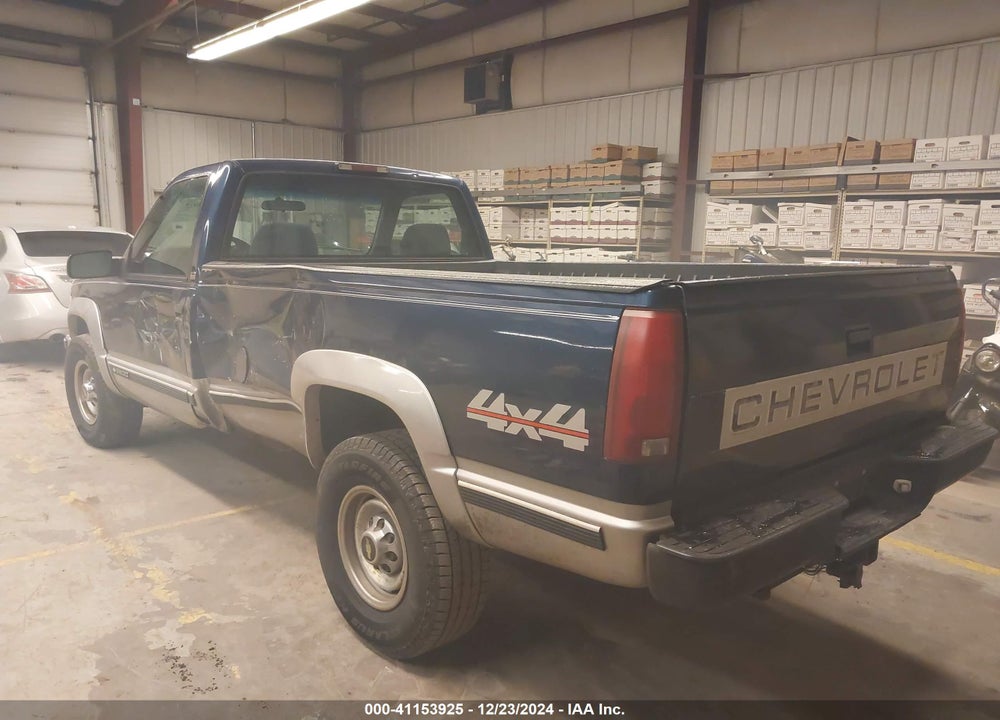 1996 CHEVROLET GMT-400 K3500 VIN: 1GCHK34RXTZ198772