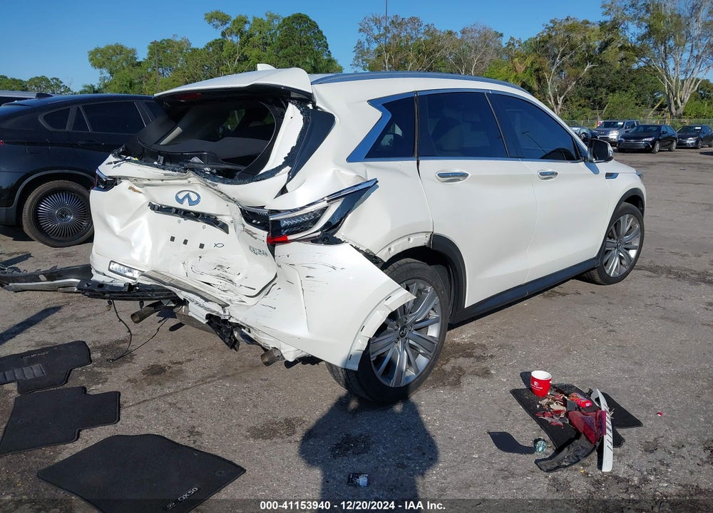 2022 INFINITI QX50 SENSORY VIN: 3PCAJ5EA6NF107997