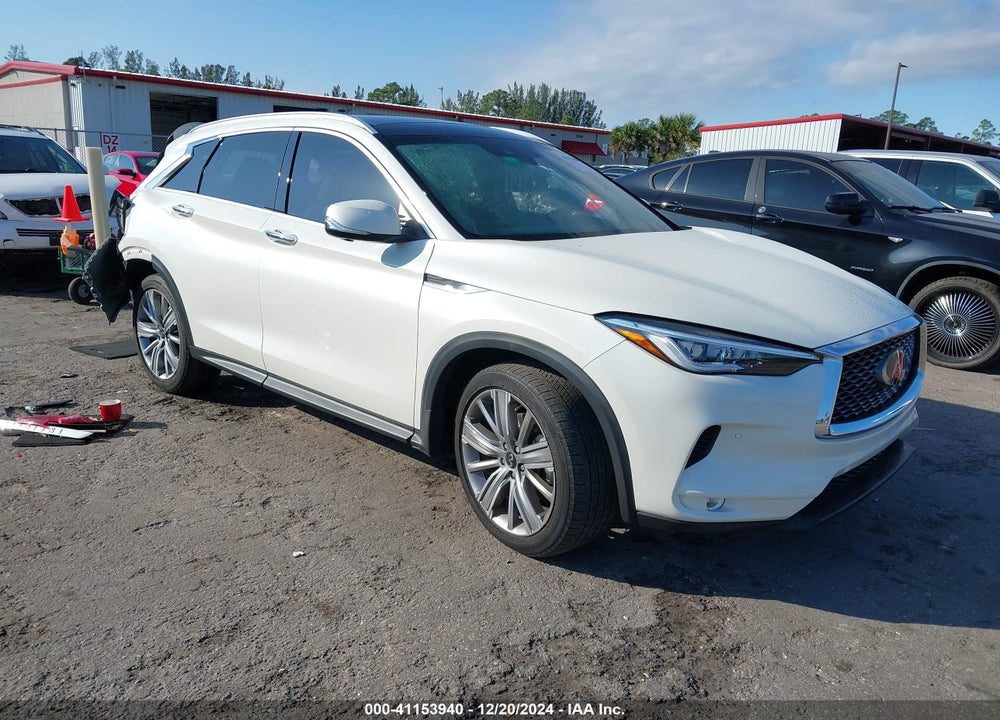2022 INFINITI QX50 SENSORY VIN: 3PCAJ5EA6NF107997