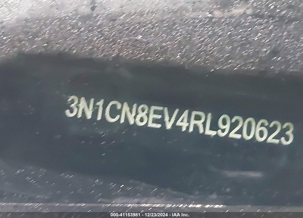 2024 NISSAN VERSA 1.6 SV VIN: 3N1CN8EV4RL920623