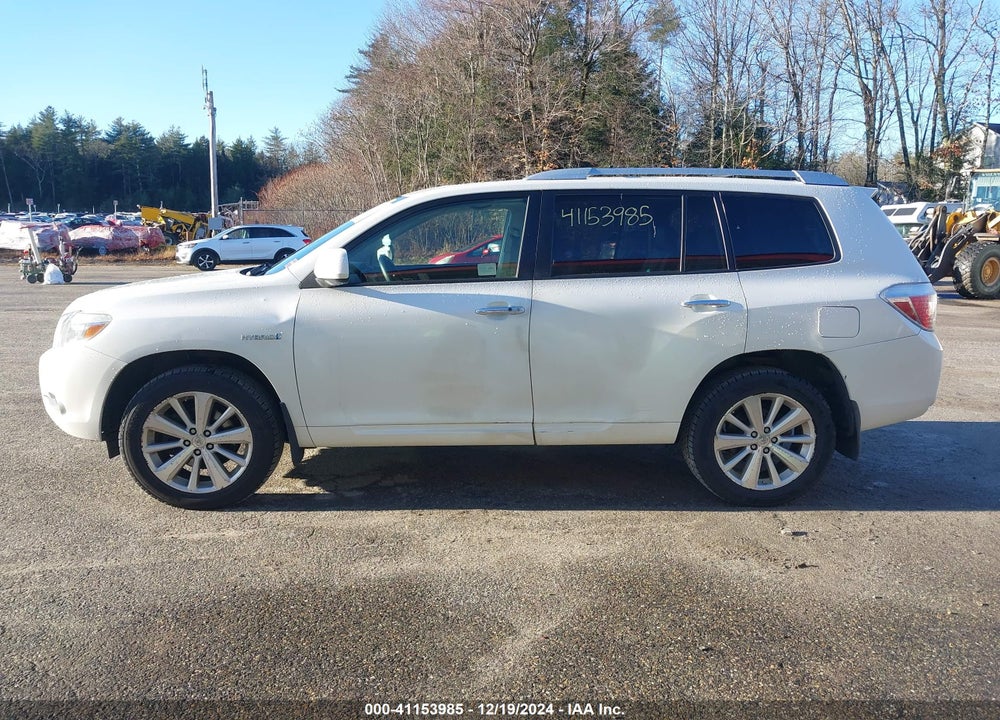 2008 TOYOTA HIGHLANDER HYBRID LIMITED VIN: JTEEW44A982000265