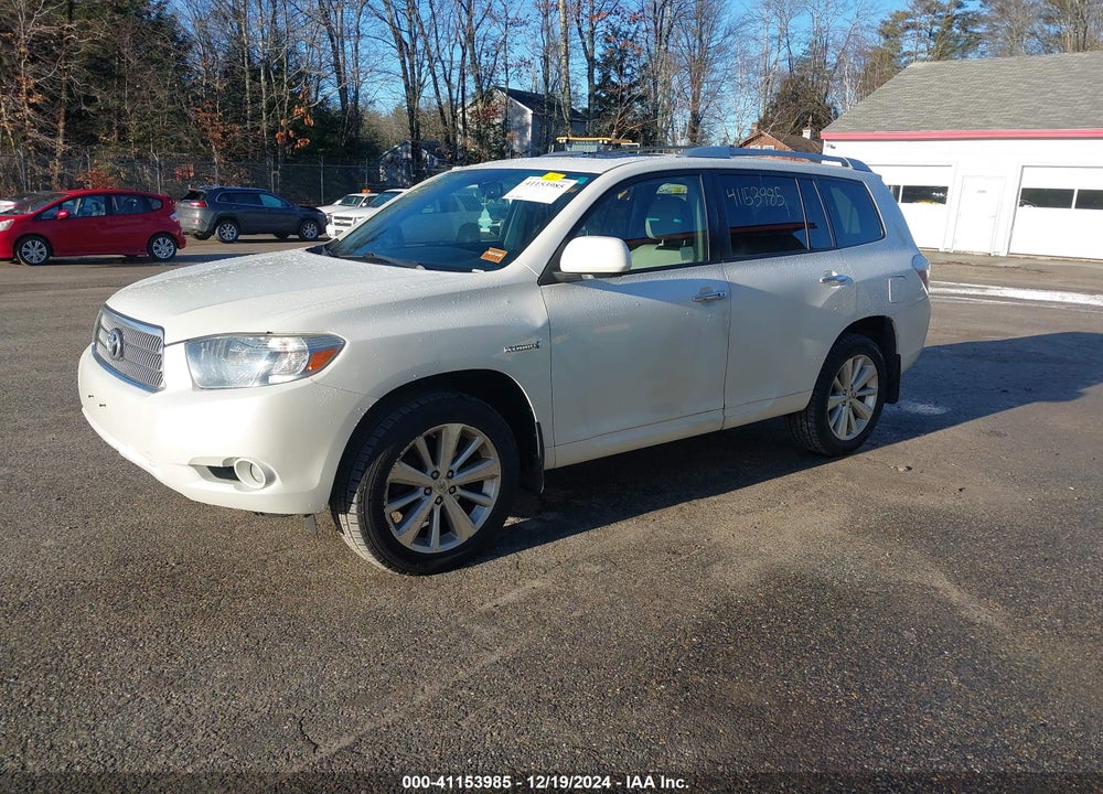 2008 TOYOTA HIGHLANDER HYBRID LIMITED VIN: JTEEW44A982000265