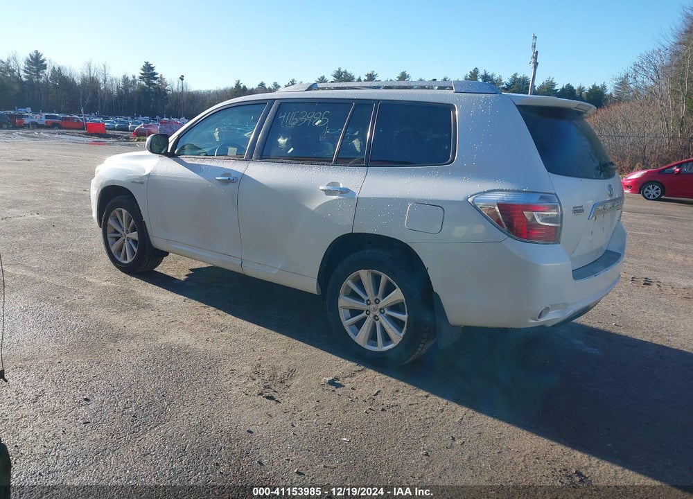 2008 TOYOTA HIGHLANDER HYBRID LIMITED VIN: JTEEW44A982000265